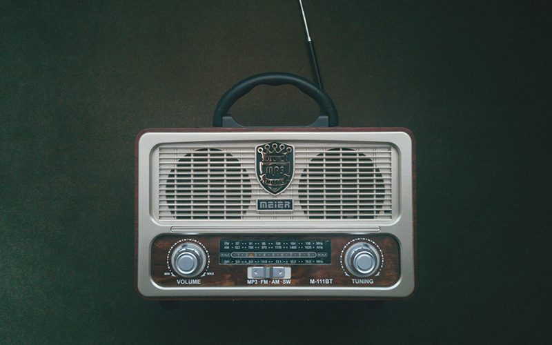 ラジオの写真
